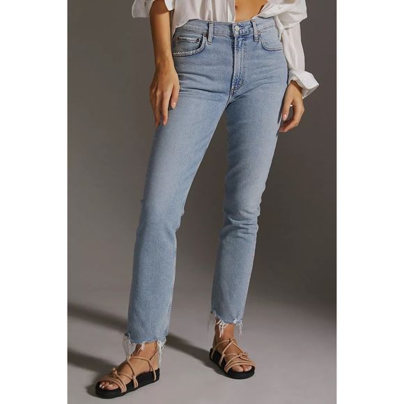 Anthropologie AGOLDE Merrel Straight Jeans Size 34